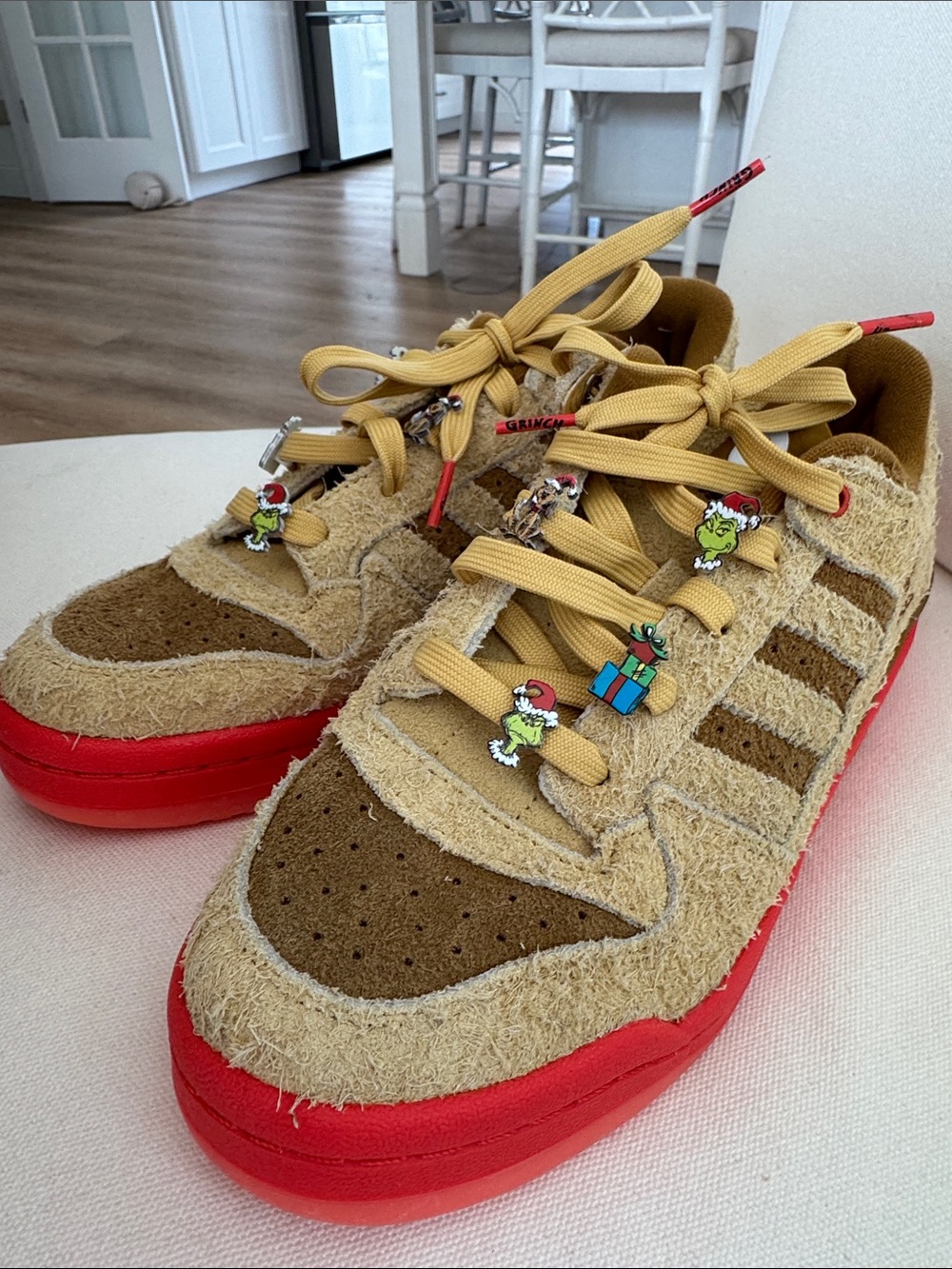 adidas Forum Low CL "The Grinch" sneakers "Max" dog limited edition mens 8